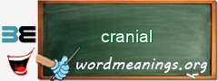 WordMeaning blackboard for cranial